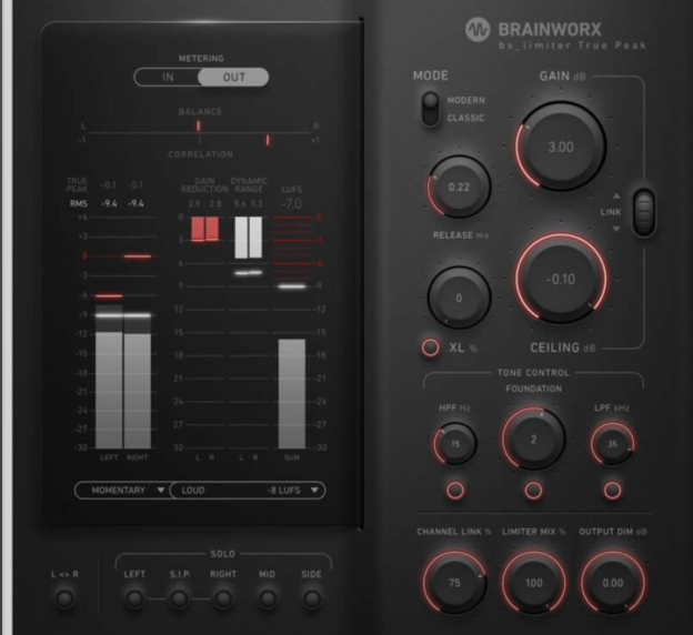 Plugin Alliance BX LIMITER TRUE PEAK